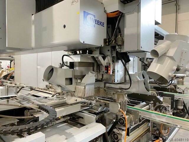 CNC-flexibele via-feed boor Center WEEKE (HOMAG Group) BHT 500 PROFILINE