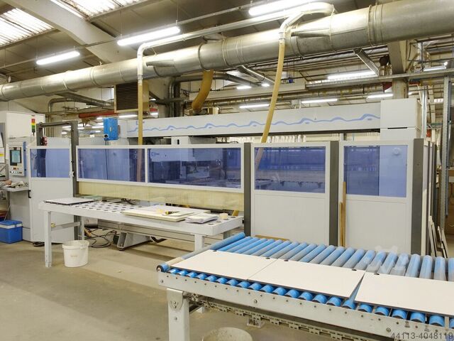 CNC-flexibele via-feed boor Center WEEKE (HOMAG Group) BHT 500 PROFILINE