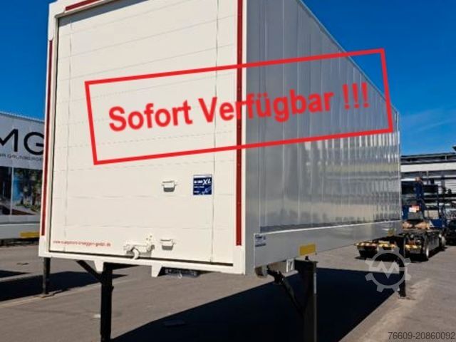 Maiņu virsbūves piekabe KRONE Heck Alu.- Rolltor