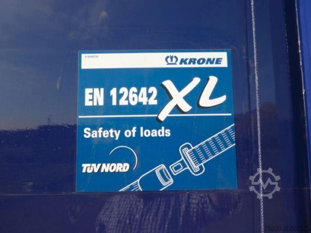 Maiņu virsbūves piekabe KRONE Heck Alu.- Rolltor