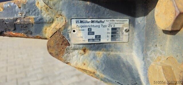 Kipper Müller-Mitteltal KA-TA-R11,9 3 Seiten Kipper + Tieflader + Rampe