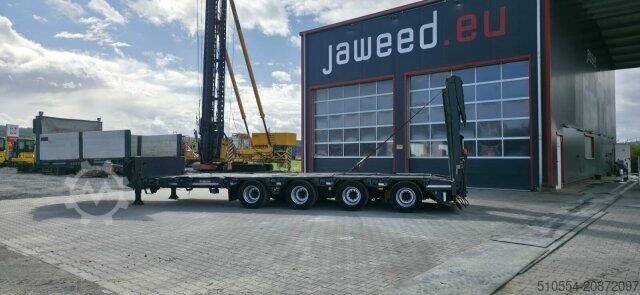 Tieflader Goldhofer STZ-L4-42/80A / Teleskop 4.40m / Rampen / Remote