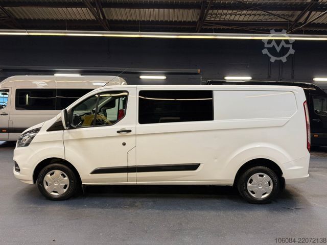 Fourgon tôlé FORD Transit Custom Lang Mixto 5 Sitze Klima STHZ AHK