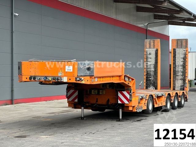 Tieflader-Sattelauflieger FAYMONVILLE MULTIMAX 4.Achs Tieflader / REMORQUE/ AGGREGAT/