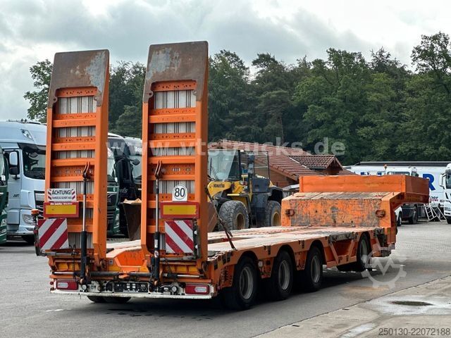 Tieflader-Sattelauflieger FAYMONVILLE MULTIMAX 4.Achs Tieflader / REMORQUE/ AGGREGAT/