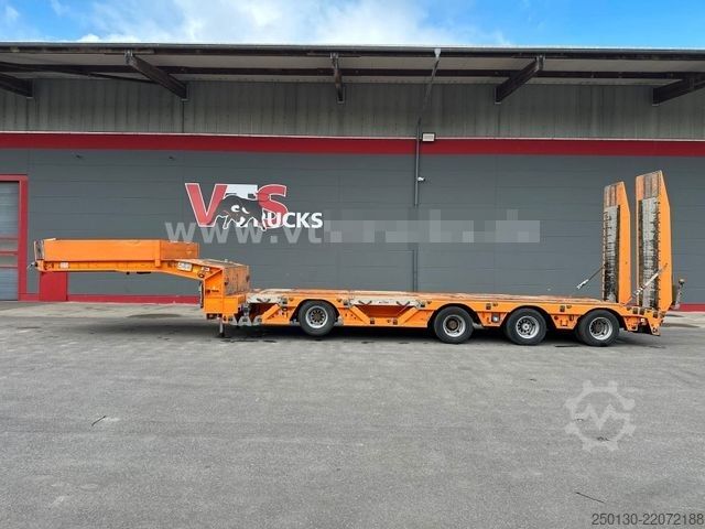 Tieflader-Sattelauflieger FAYMONVILLE MULTIMAX 4.Achs Tieflader / REMORQUE/ AGGREGAT/
