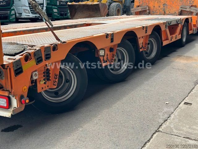 Tieflader-Sattelauflieger FAYMONVILLE MULTIMAX 4.Achs Tieflader / REMORQUE/ AGGREGAT/
