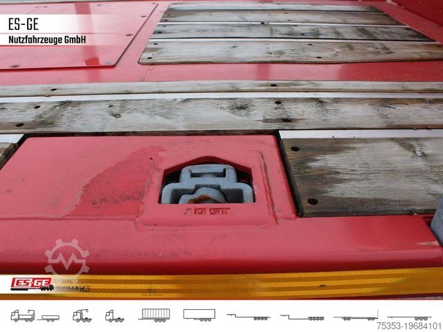 Semirremolque con plataforma de trabajo FAYMONVILLE Telemax Megatrailer - doppelt teleskopierbar