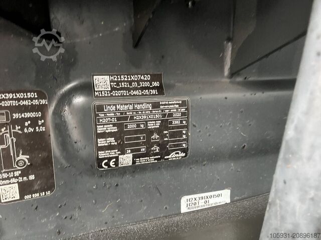 Stivuitoare GPL Linde H20T-01