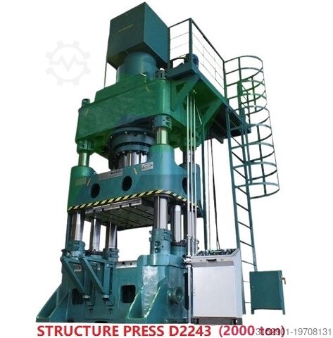 Hydraulic press Hydraulic heavy press 2000 tons D2243