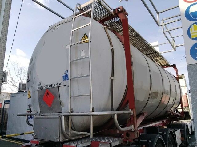 Container cisternă GRW 35.000 Liter  V4A  Leergewicht 3,54 t