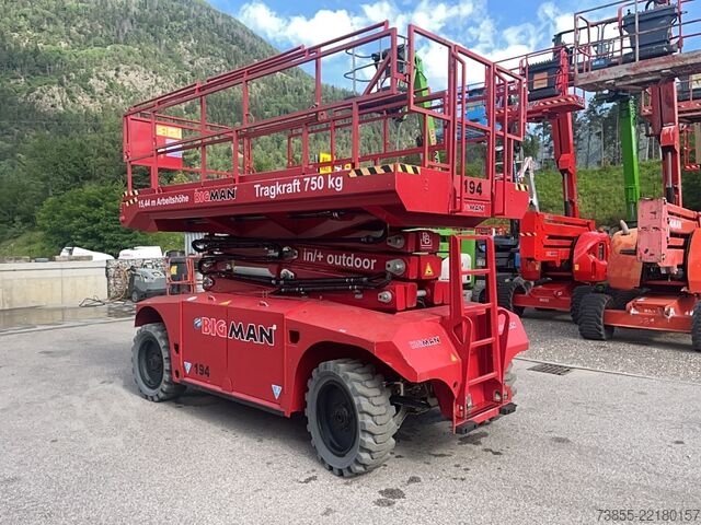 कैंची लिफ्टिंग टेबल PB Lifttechnik PB S151-19E 4x4 (15m)