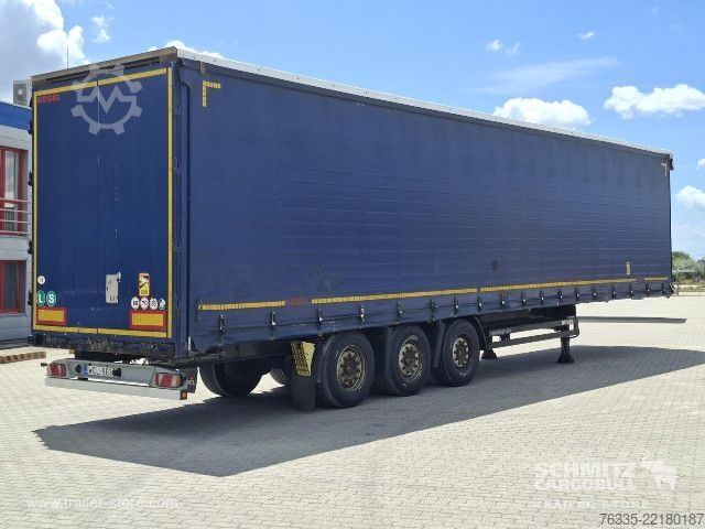 Naczepa otwarta z plandeką Kögel Curtainsider Mega