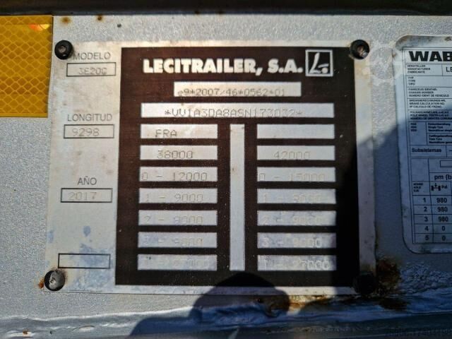 Semi-reboque  PORTE CONTENEURS MULTI POSITIONS