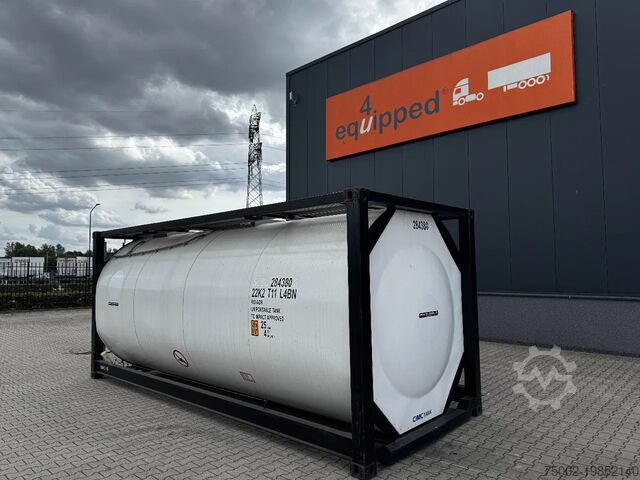Zbiornik kontenerowy CIMC TOP:  2022, 20FT ISO,  25.030L, L4BN, UN Portab...