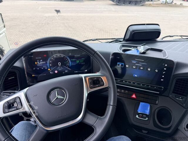 Camión portacontenedores de gancho MERCEDES-BENZ Arocs 2848 6x4 Abrollkipper Meiler RS21.65