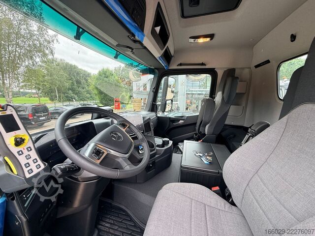 Camión portacontenedores de gancho MERCEDES-BENZ Arocs 2848 6x4 Abrollkipper Meiler RS21.65