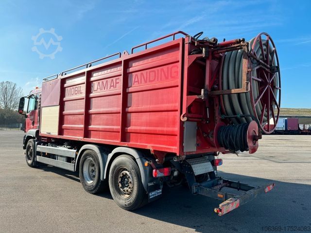 Autocisterna a vuoto MAN TGS 26.360 6x4H*4 Simon Moos KSA VacuDrain