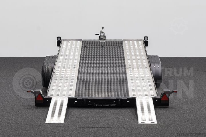 Furgon transport auto Lorries PLAXX27-4520 450X200CM 2700KG AUTOTRAILER | SCHWARZ