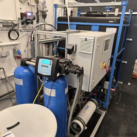 Saf su arıtma tesisi 400 l/saat (RO + CEDI + UV) BVS Wassertechnik Terion 400 l/h