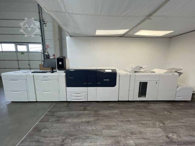 Máquina de impresión digital Xerox Versant 4100 Press incl. Finisher, Paper Deck
