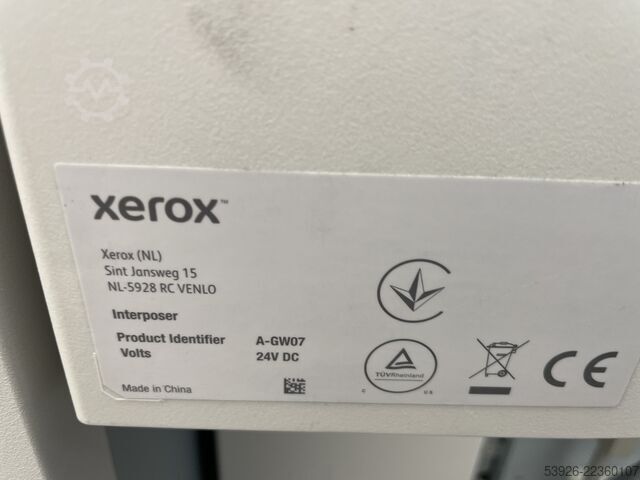 Máquina de impresión digital Xerox Versant 4100 Press incl. Finisher, Paper Deck