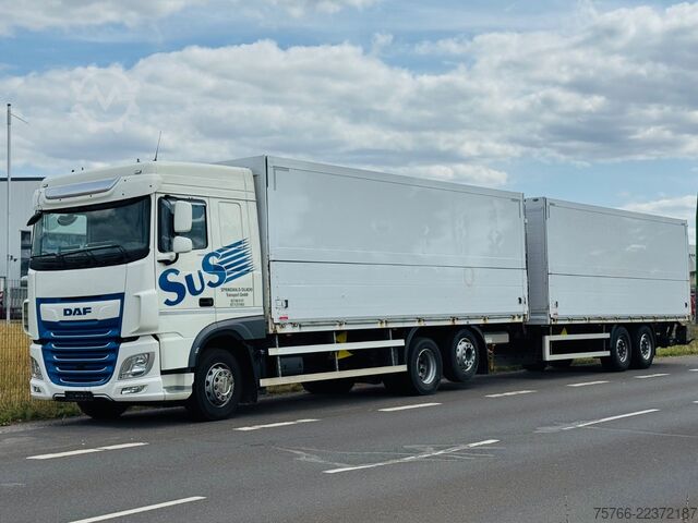 Dzērienu kravas automašīna DAF XF 480 L  / 2 x LBW / KOMPLETTZUG / 38 PAL