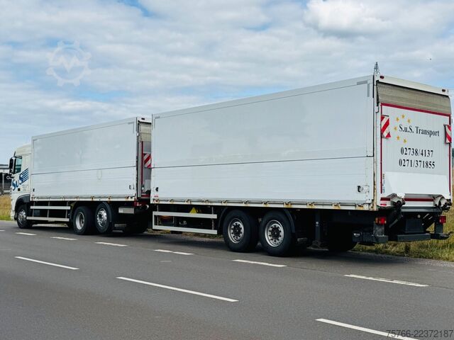 Dzērienu kravas automašīna DAF XF 480 L  / 2 x LBW / KOMPLETTZUG / 38 PAL