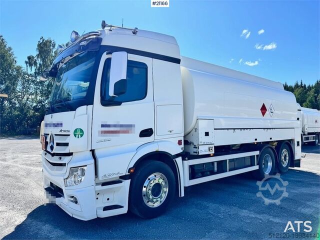 Tankbíll Mercedes-Benz Actros 2553 Tank truck w/ vm tarm trailer.
