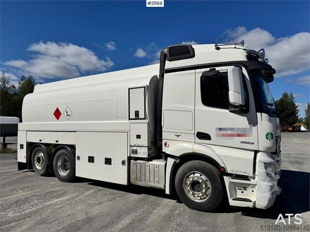 Tankbíll Mercedes-Benz Actros 2553 Tank truck w/ vm tarm trailer.