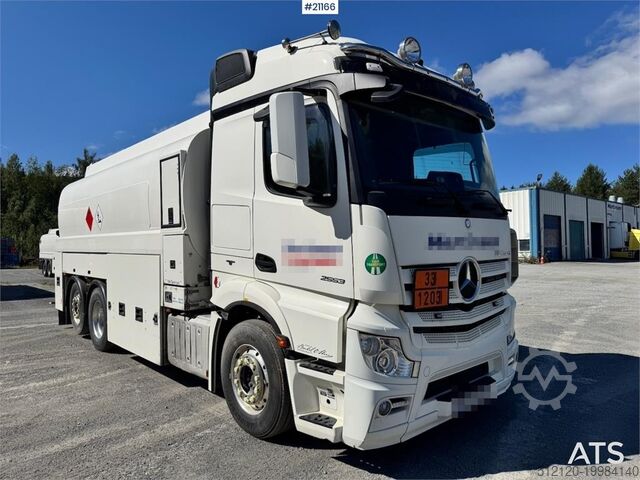 Tankbíll Mercedes-Benz Actros 2553 Tank truck w/ vm tarm trailer.