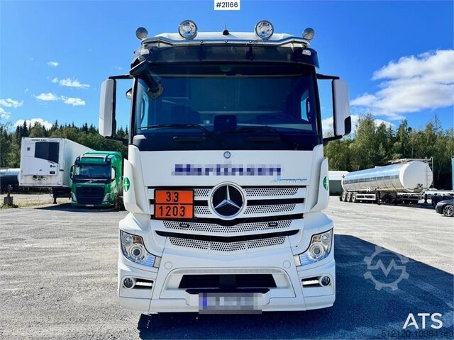 Tankbíll Mercedes-Benz Actros 2553 Tank truck w/ vm tarm trailer.