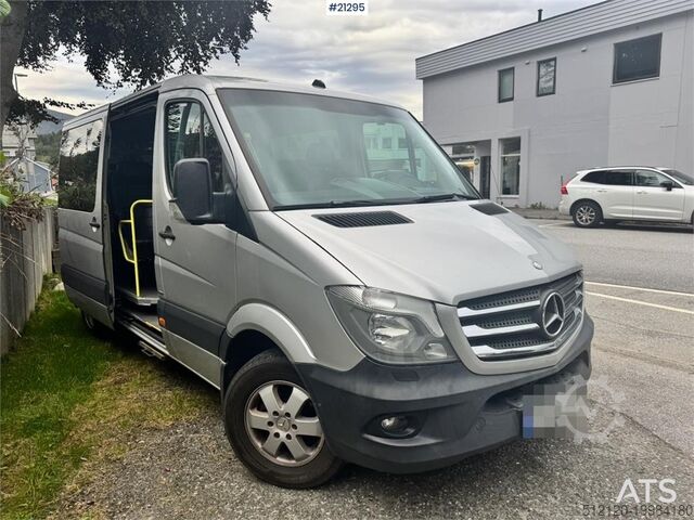 Smábíll Mercedes-Benz Sprinter 316 Minibus. 12 seats and Euro 6.