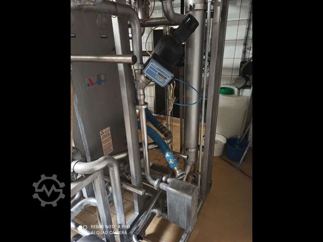 Pasteurizador de placas usado APV N35 10000 L/h APV N35