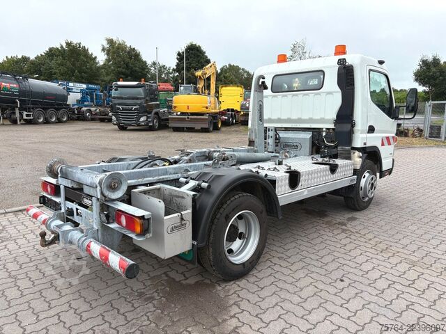 Furgonçinë me kiper FUSO Canter 7C18 Unsinn Abrollkipper mit Container!