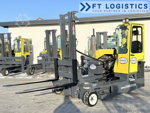 رافعة شوكية رباعية الاتجاهات Combilift C3000 GAS DUPLEX PLATFORM 1500 FREE LIFT