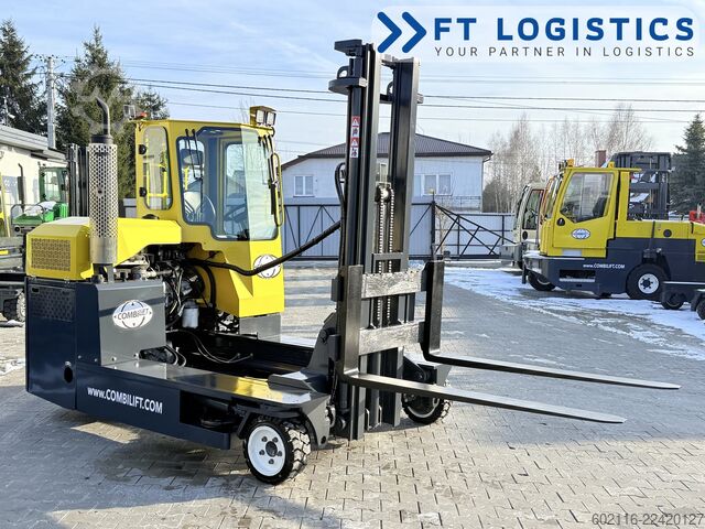 رافعة شوكية رباعية الاتجاهات Combilift C3000 GAS DUPLEX PLATFORM 1500 FREE LIFT