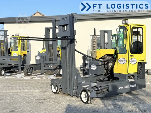 رافعة شوكية رباعية الاتجاهات Combilift C3000 GAS DUPLEX PLATFORM 1500 FREE LIFT