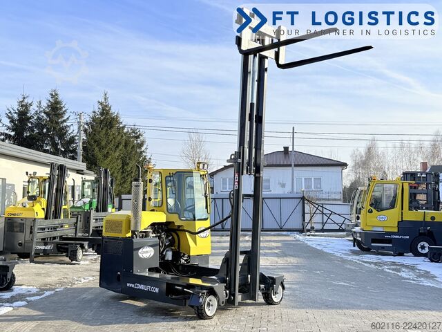رافعة شوكية رباعية الاتجاهات Combilift C3000 GAS DUPLEX PLATFORM 1500 FREE LIFT