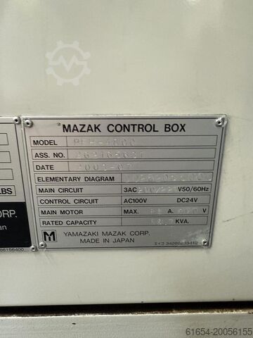 Centro de mecanizado horizontal usado marca MAZAK, modelo PFH 4800 MAZAK PFH 4800