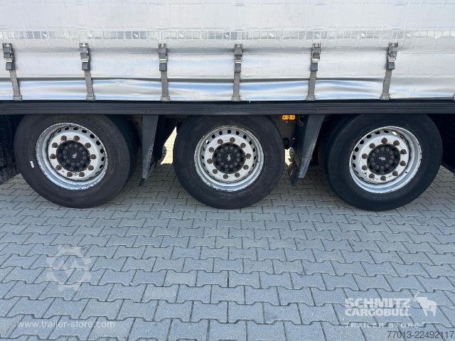 Semirremolque abierto con toldo Schmitz Cargobull Curtainsider Mega