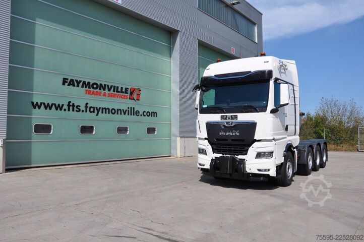 Грузовой автомобиль большой грузоподъёмности MAN TGX 41.640 8x4 WSK BB, 250 to push pull, Hydr.
