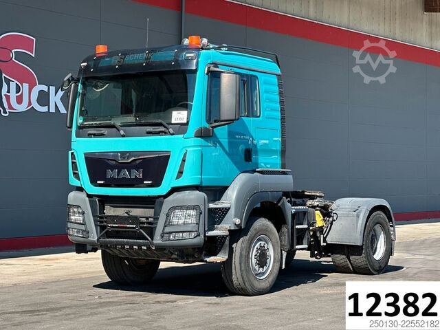 Staðlaður dráttarbíll MAN TGS 18.500 4x4 BLS SA MEILLER 1-Weg-Hydraulik