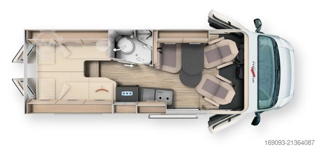 कैम्परवैन MALIBU 640 LE K GT *MJ26*Messepreis CMT*Dieselheizung