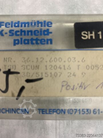Plăcuțe ceramice reversibile Feldmühle 