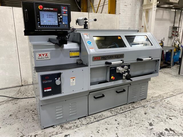 Tour CNC XYZ Machine Tools Proturn SLX 355 ProtoTRAK CNC Gap Be