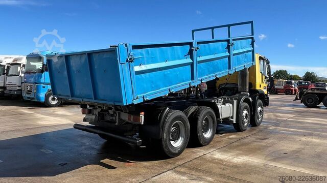 Tipper Iveco EUROTRAKKER 340 E 34 (POMPE MANUELLE / LAMES / ...
