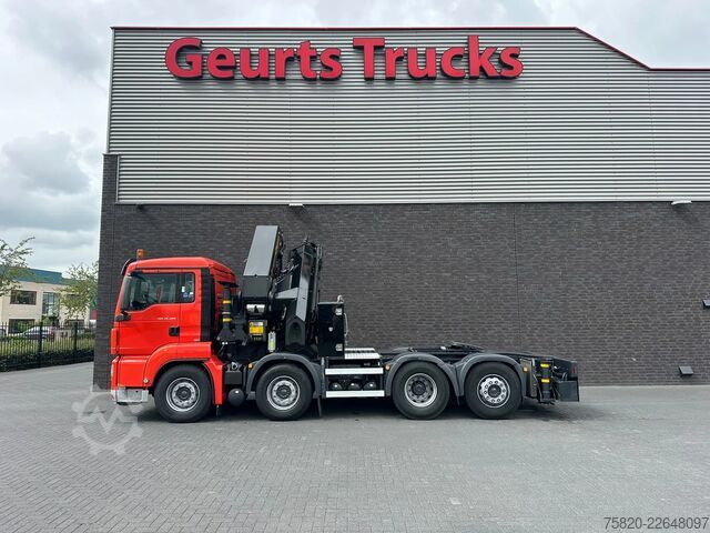 Xe cẩu MAN TGS 35.480 8X2 TREKKER + PALFINGER PK 92002-H K...