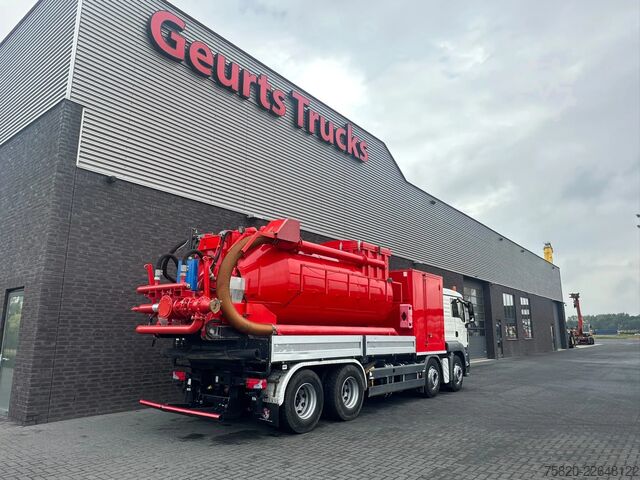 Xe hút MAN TGS 35.400 BB 8X4 + WIELAND B.V BB.8200/TG DROG...