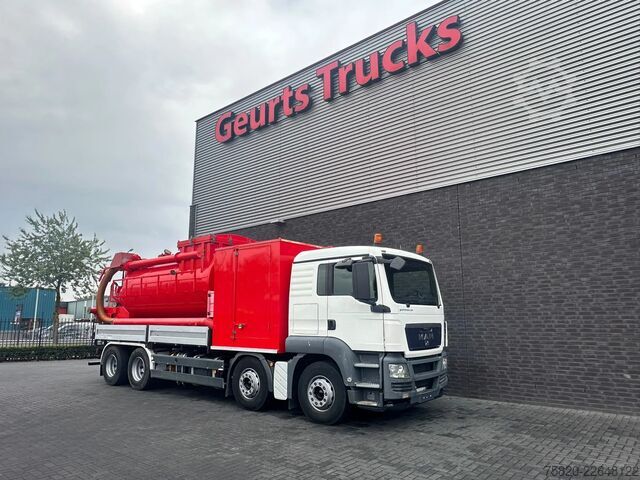 Xe hút MAN TGS 35.400 BB 8X4 + WIELAND B.V BB.8200/TG DROG...